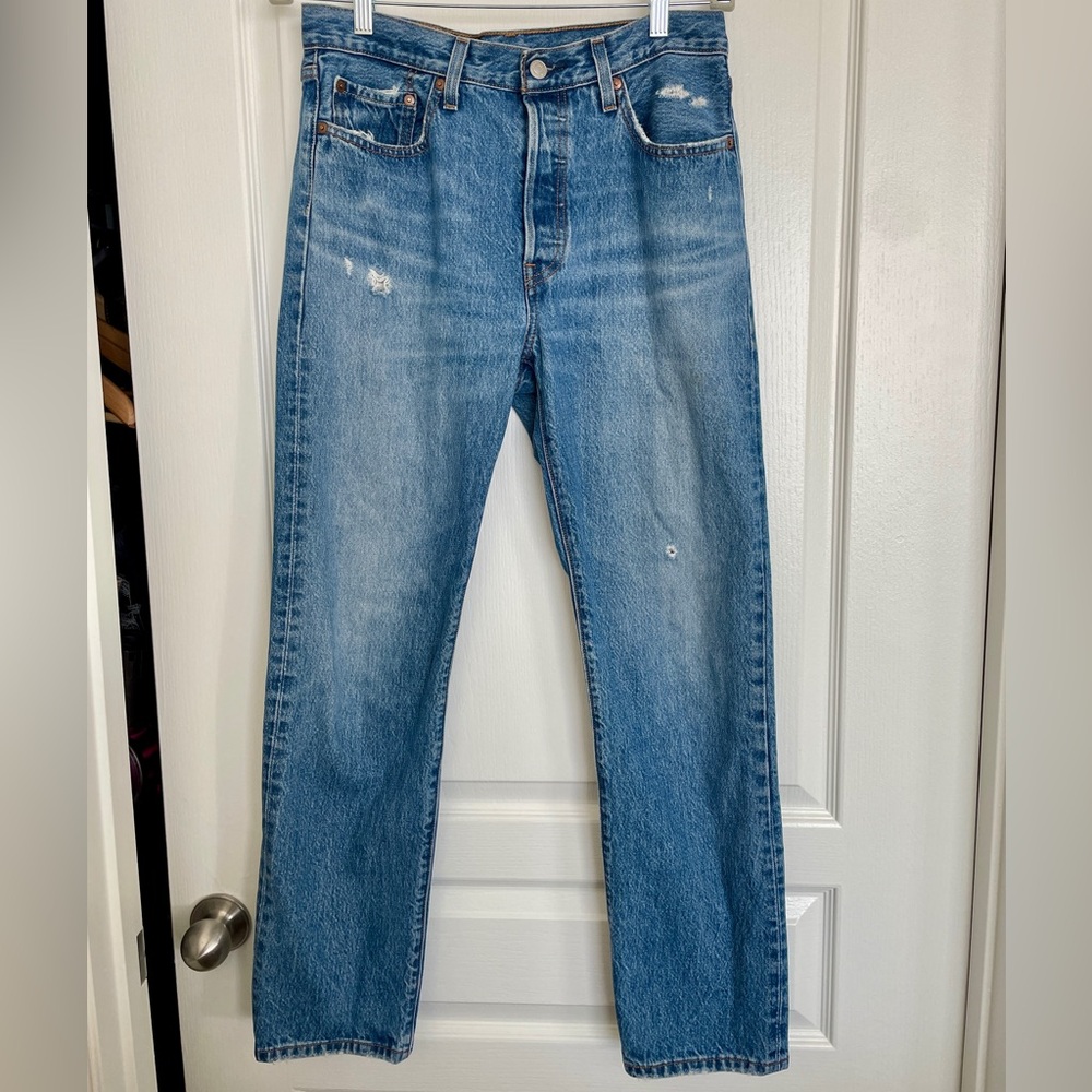 Levi’s Premium 501 Original Fit Women’s Straight Jeans Size 8/10 W29